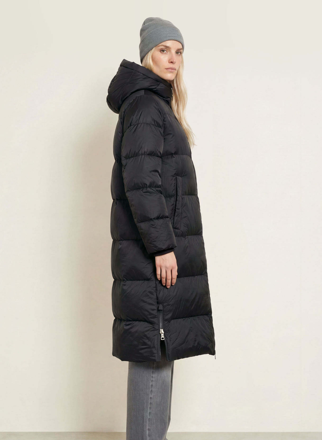 darling harbour Steppmantel: BLACK