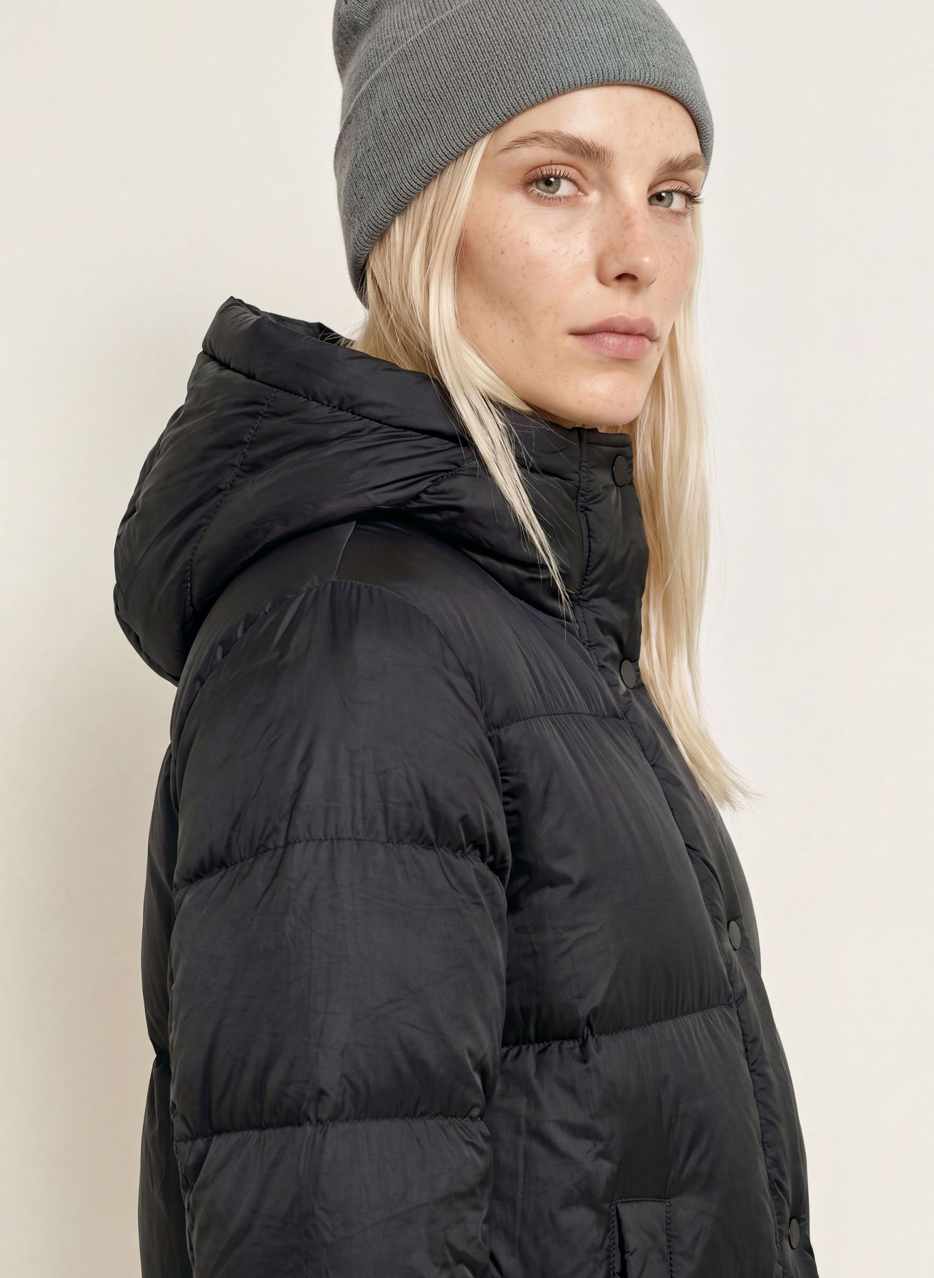 darling harbour Steppmantel: BLACK