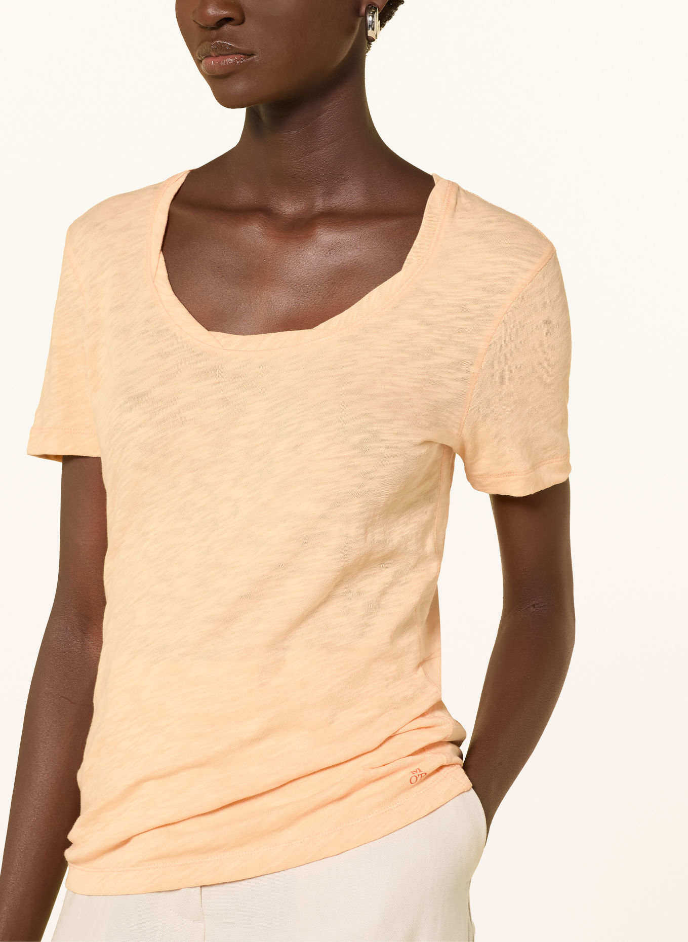 Marc O'Polo T-shirt: LICHTORANJE