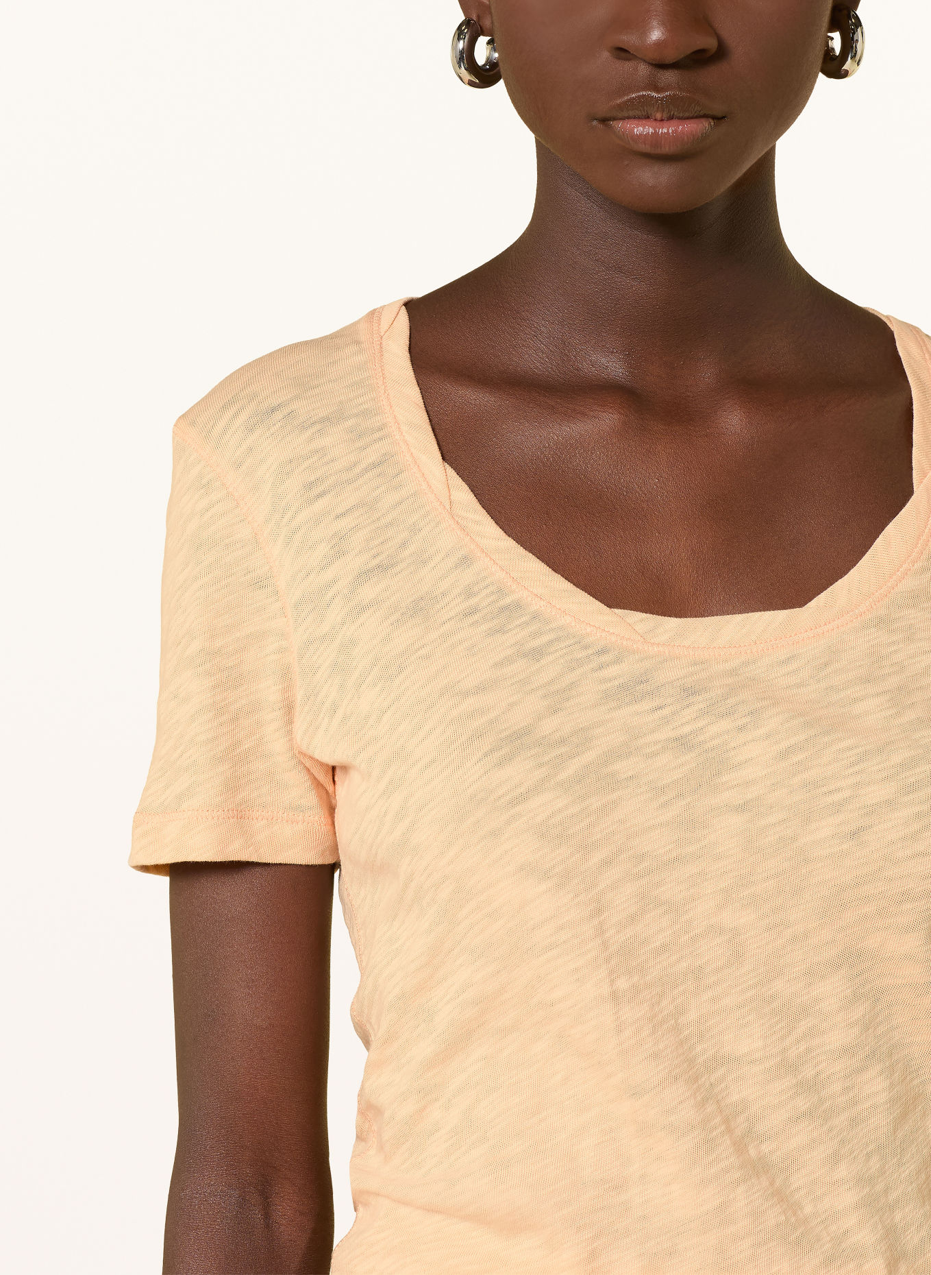 Marc O'Polo T-shirt: LICHTORANJE