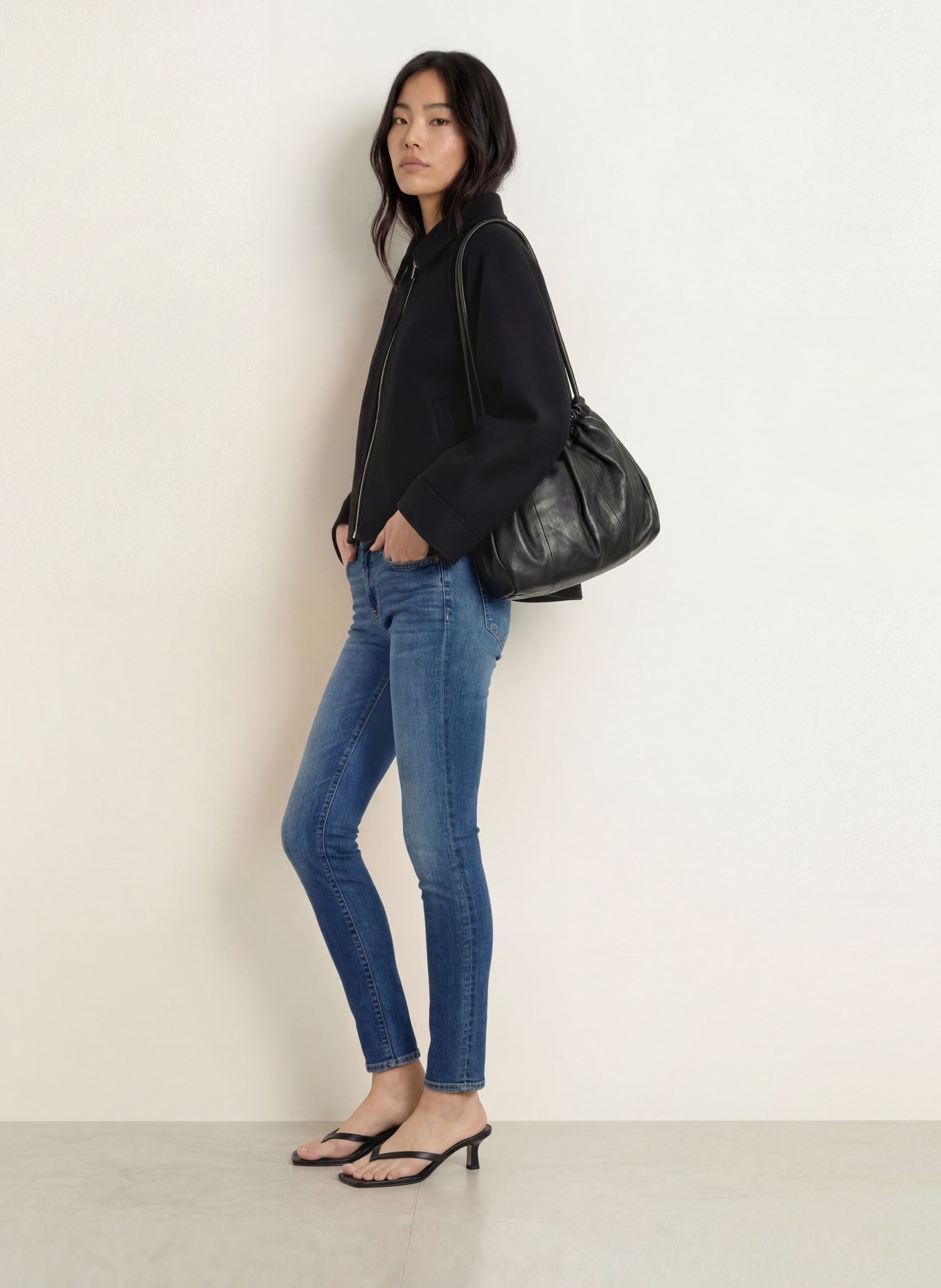 REPLAY Skinny jeans NEW LUZ: 009 MEDIUM BLUE