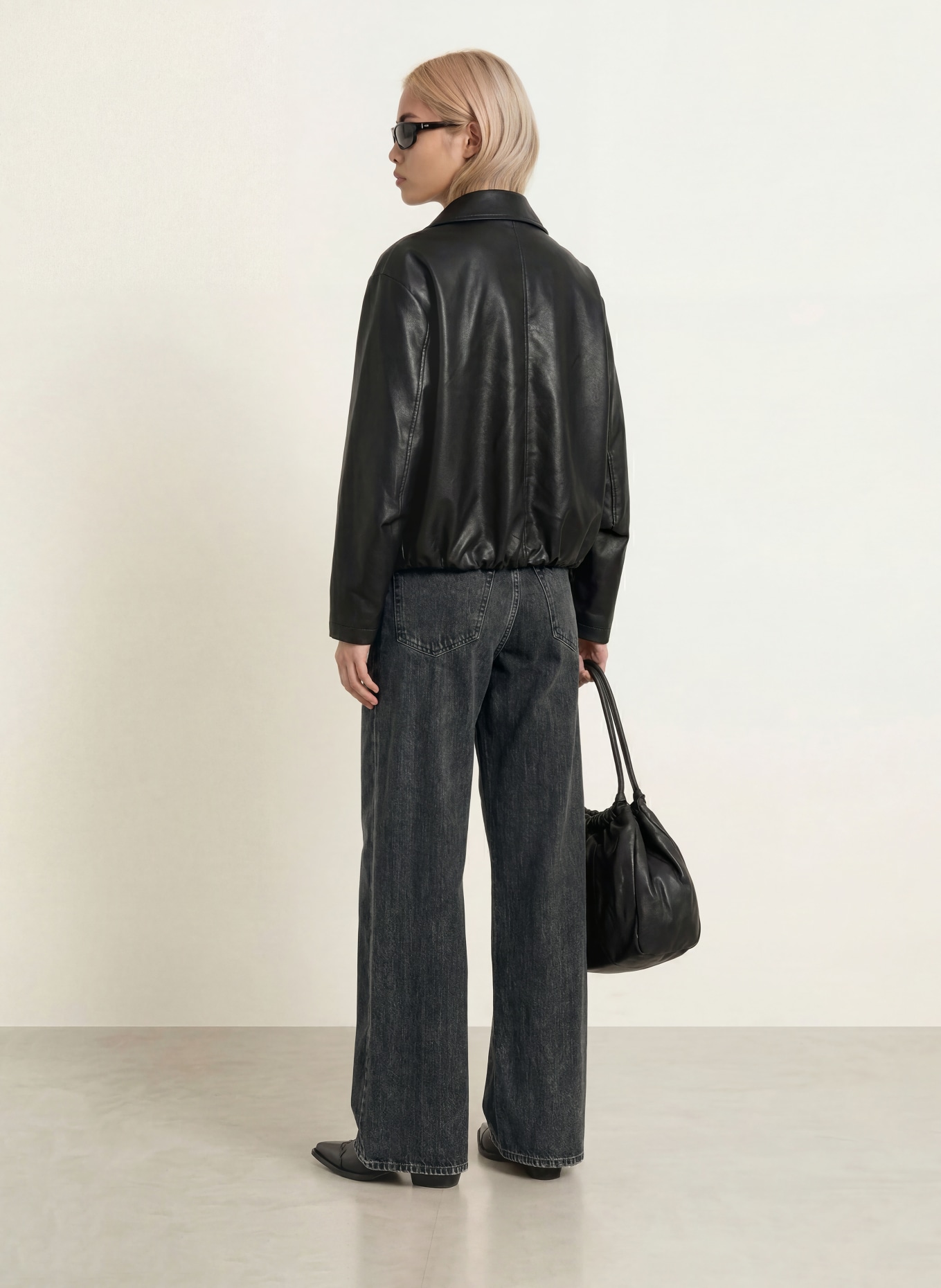 REPLAY Jeans med brede ben CARY: C097 DARK GREY