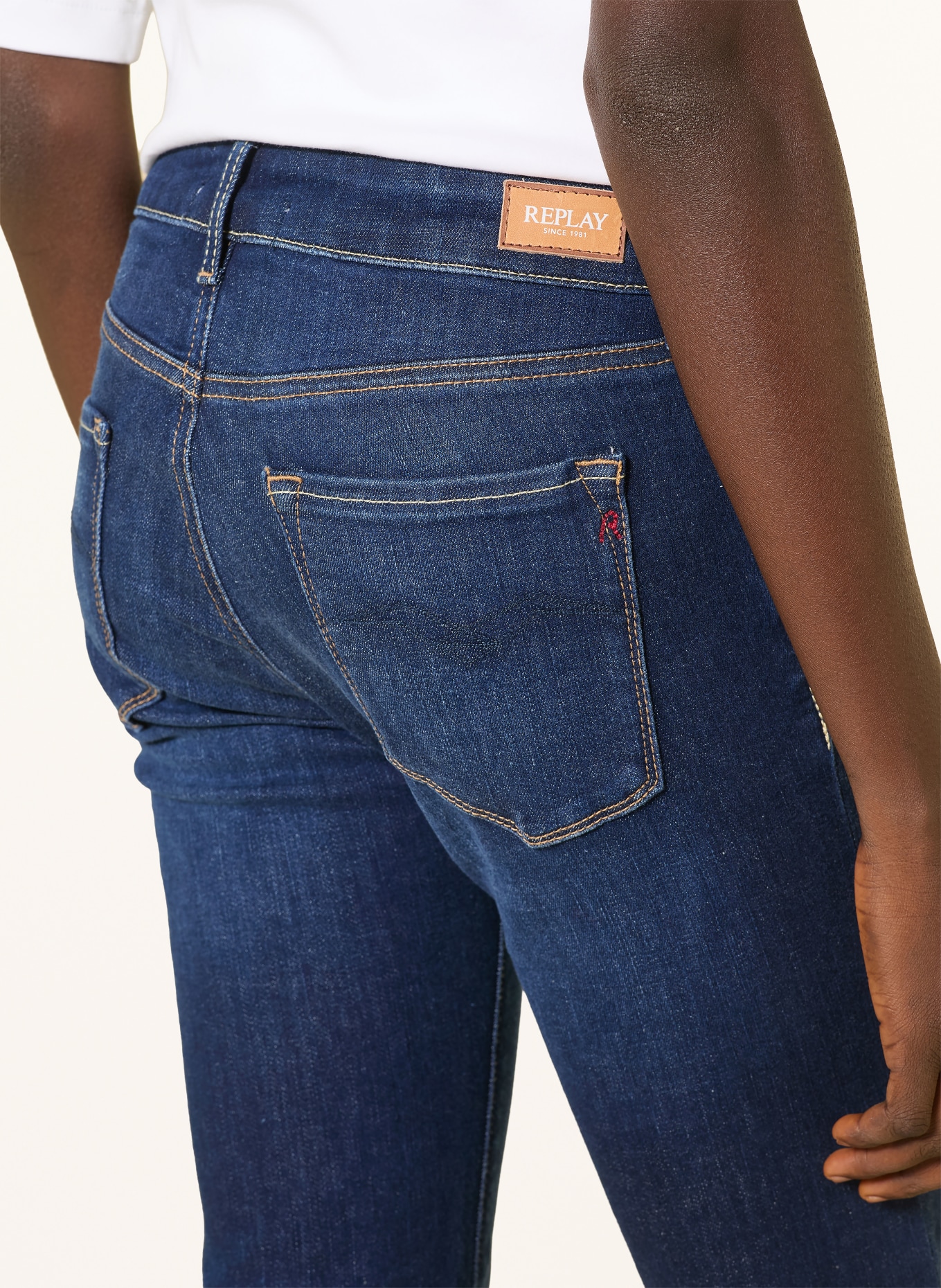 REPLAY Bootcut Jeans NEW LUZ: C007 DARK BLUE