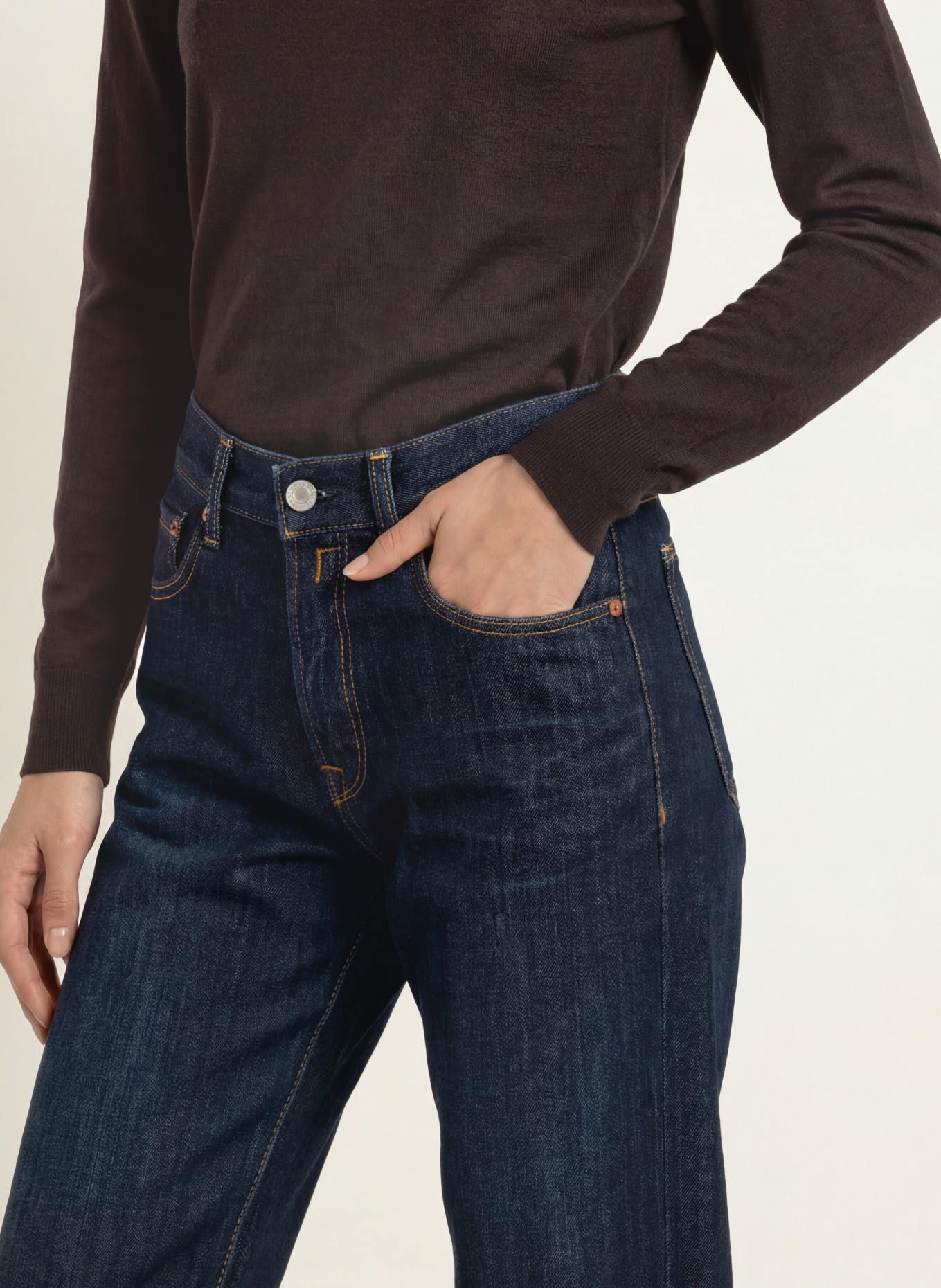 REPLAY AUBRY Boyfriend jeans: C007 DARK BLUE