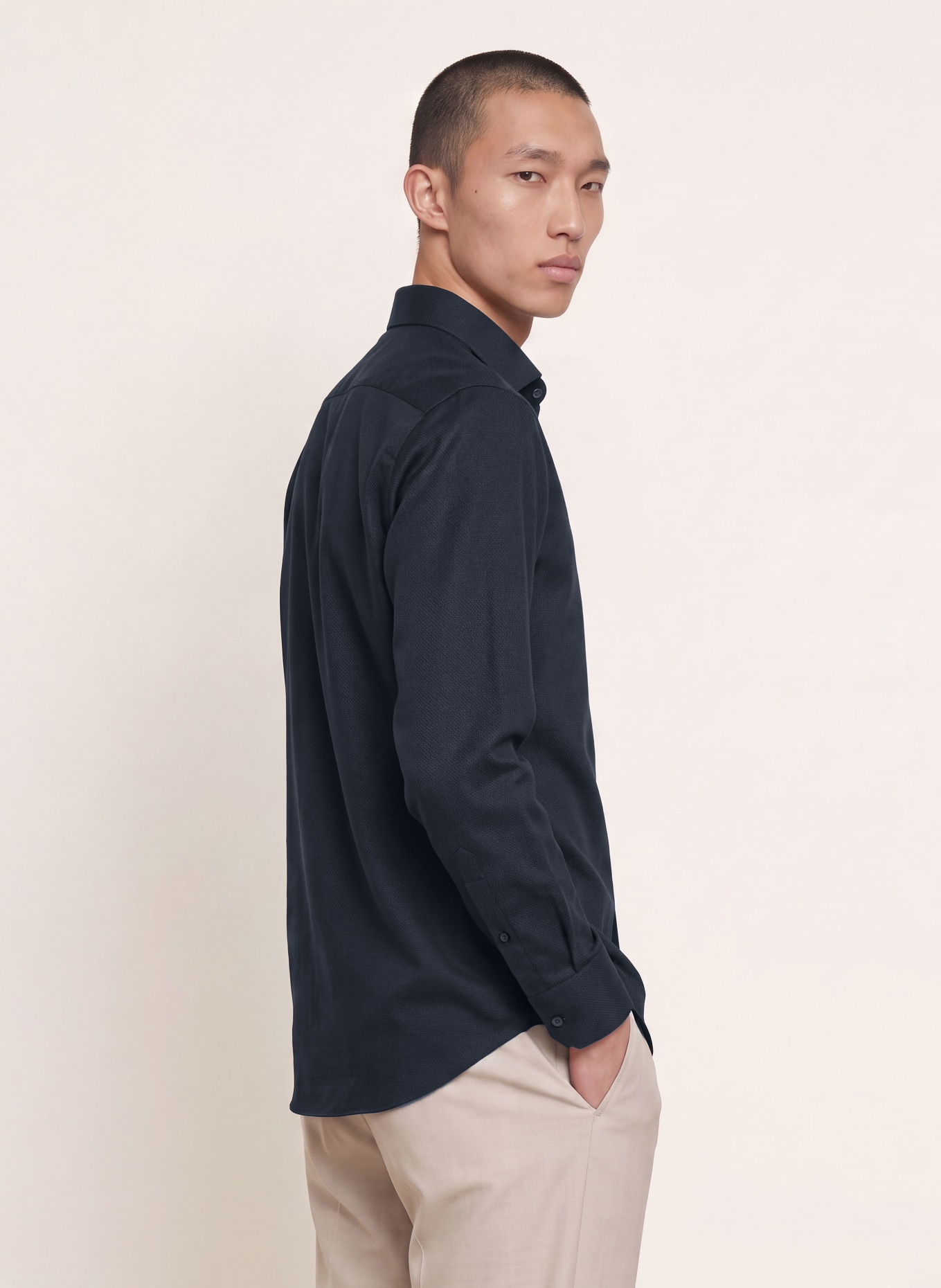 BOSS Hemd JOE Regular Fit: DUNKELBLAU