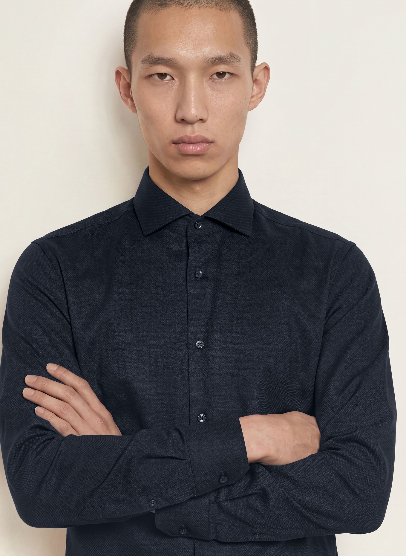 BOSS Hemd JOE Regular Fit: DUNKELBLAU