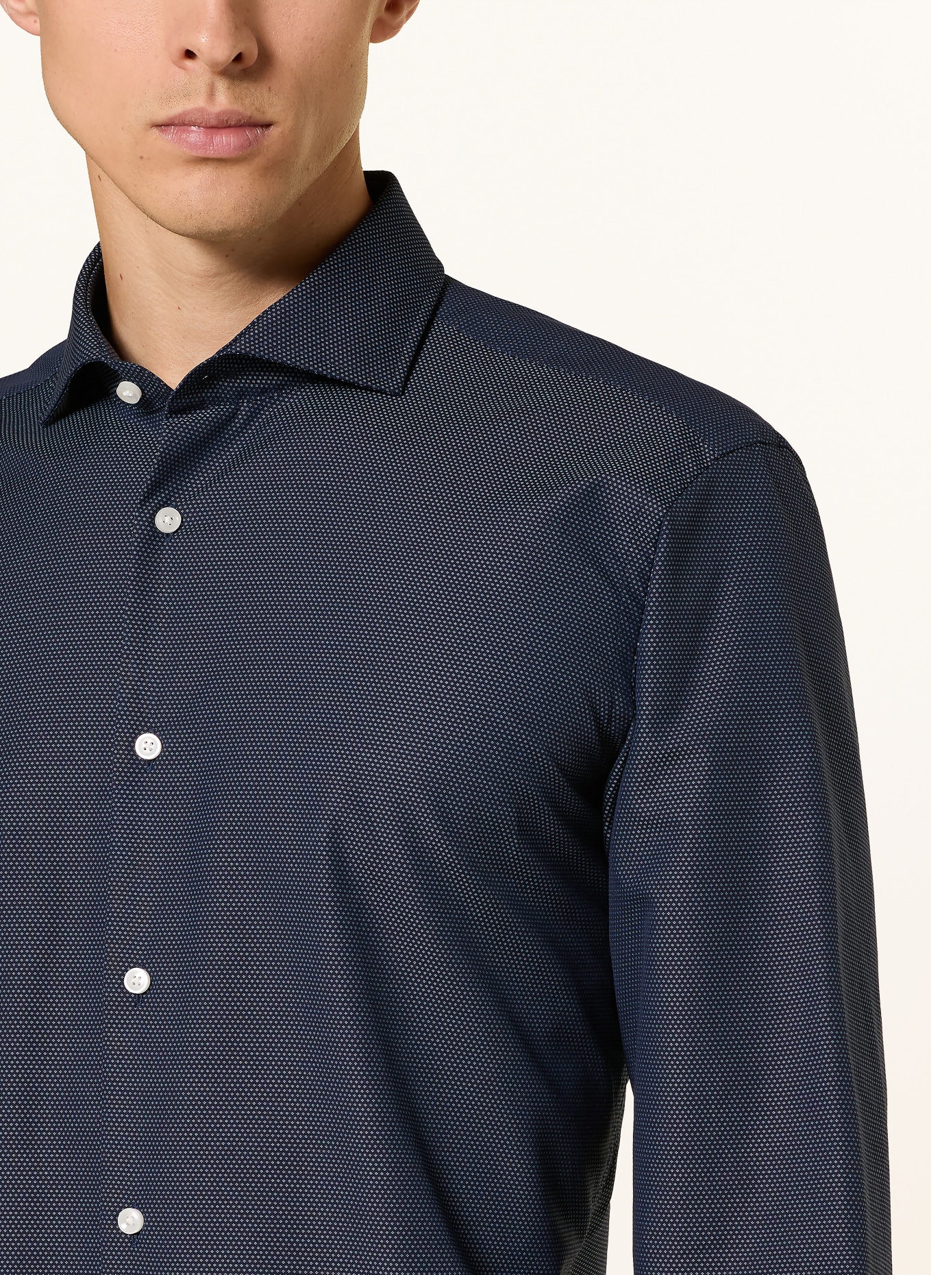 BOSS Hemd JOE Regular Fit: DUNKELBLAU