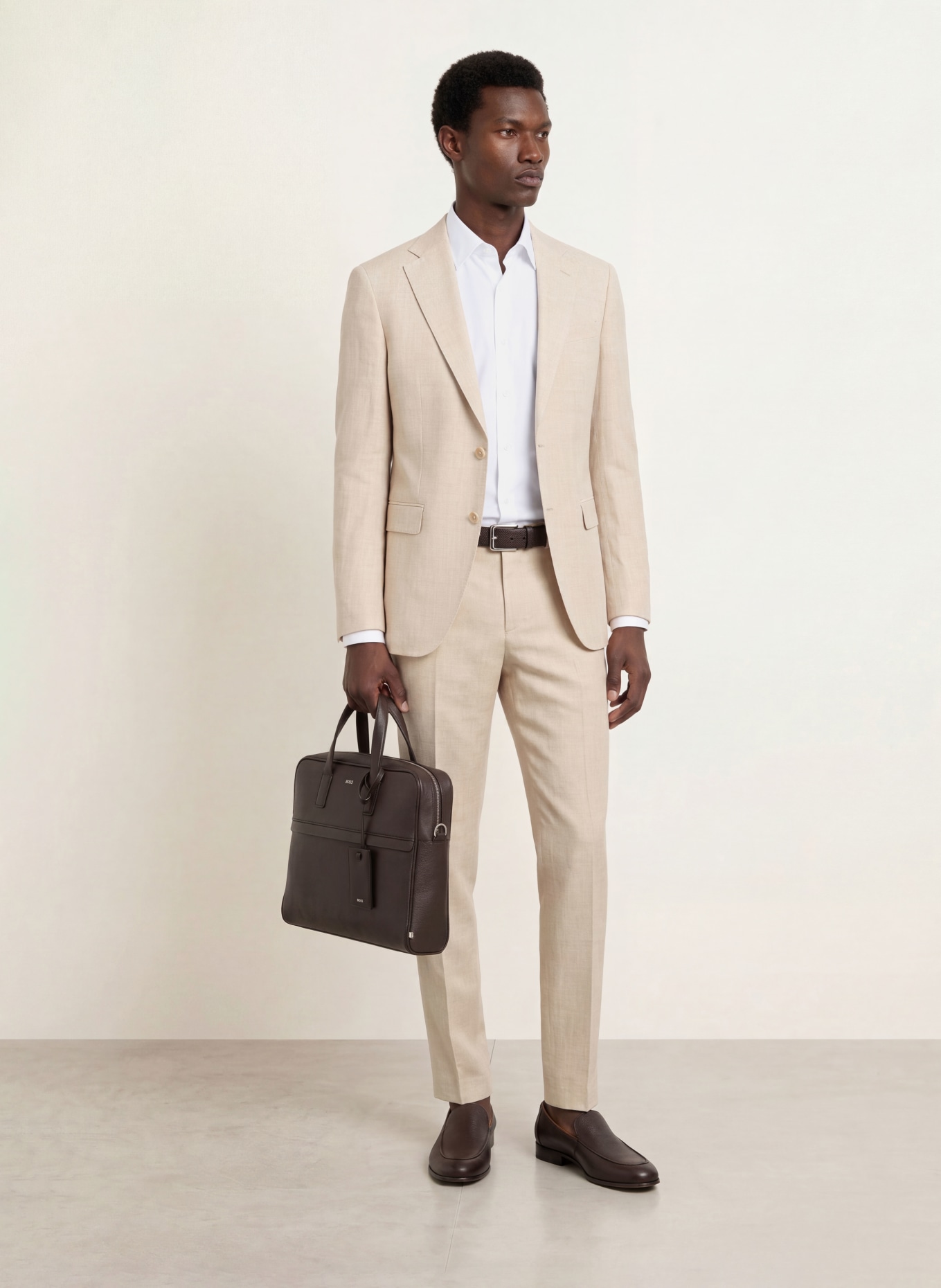 BOSS Hemd JOE Regular Fit: WEISS