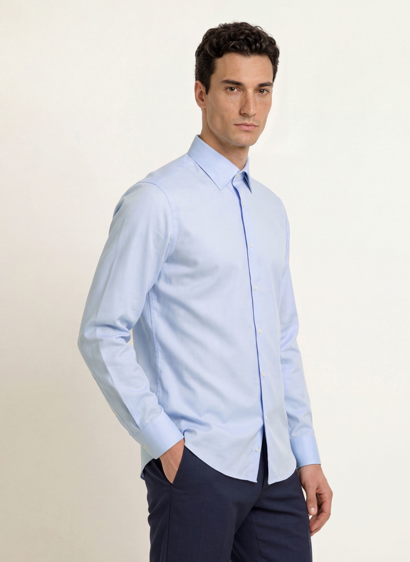 BOSS Hemd JOE Regular Fit: HELLBLAU
