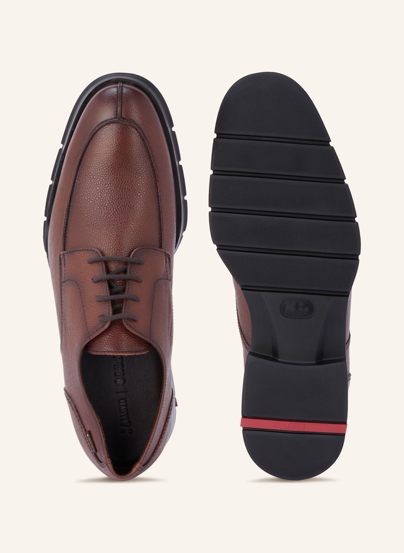 LLOYD Chaussures à lacets EEZY PLUS 115G: MARRON