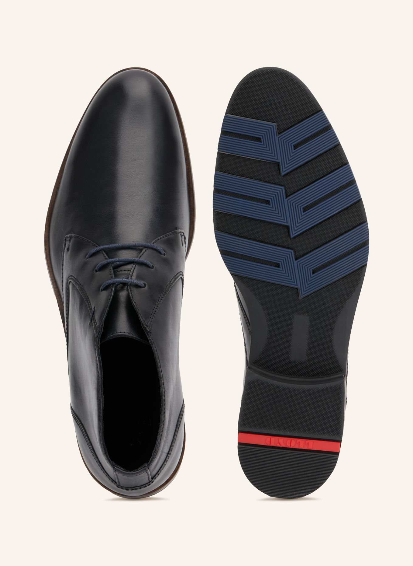 LLOYD Chaussures à lacets DRAMON 325: NOIR