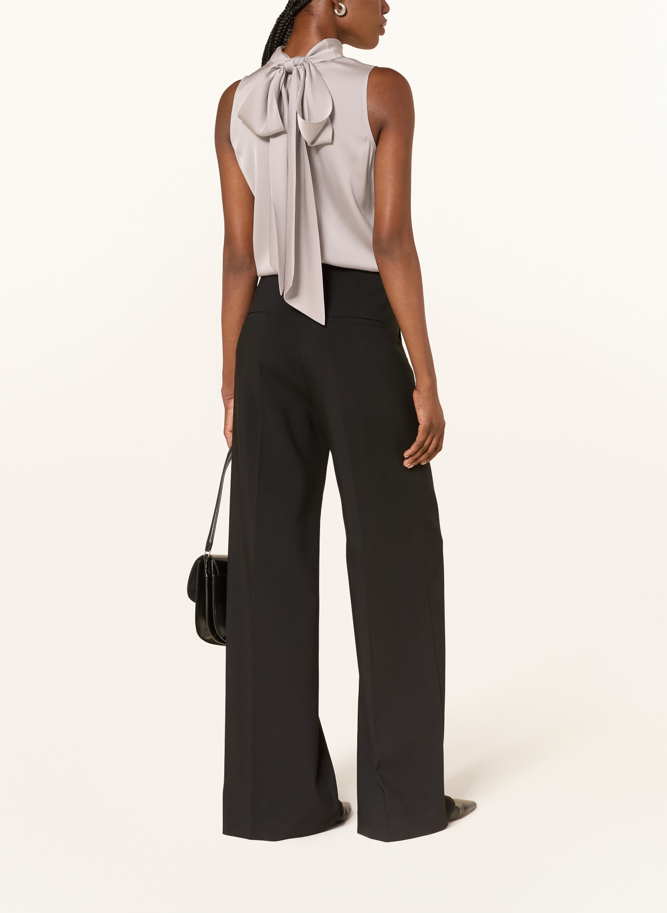 van Laack VL-CATALI Satin Slip Top: TAUPE