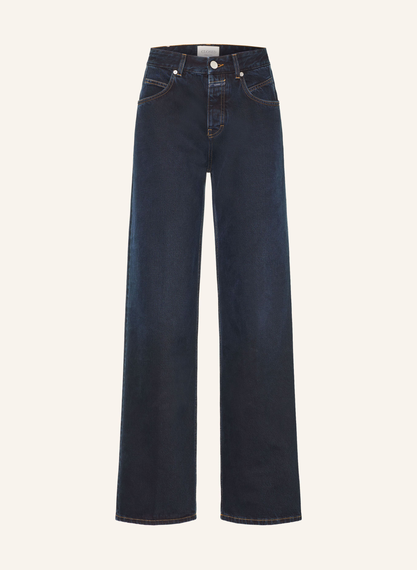 CLOSED Jeansy wide leg NIKKA: DBL DARK BLUE
