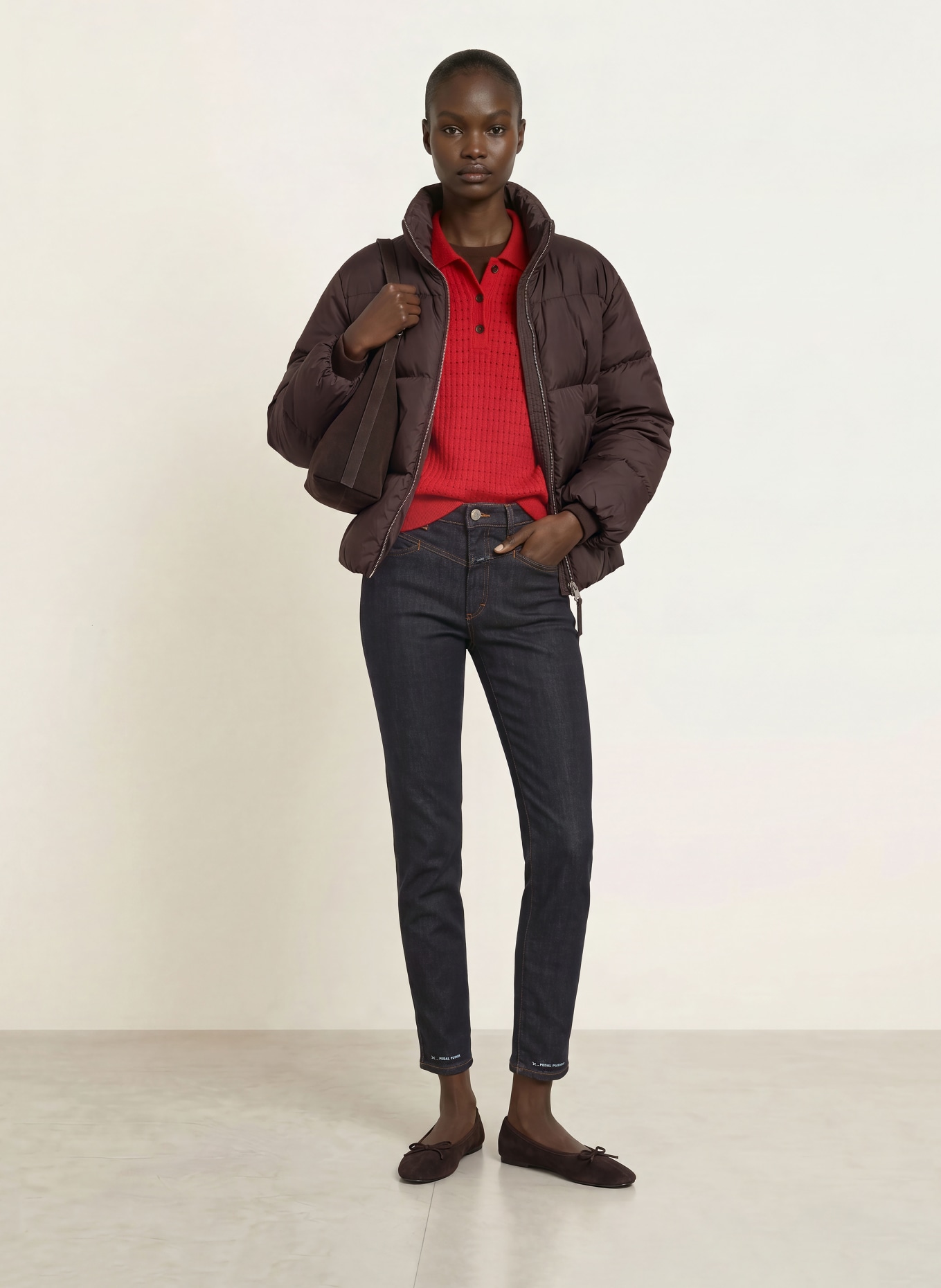 CLOSED Cropped jeans PEDAL PUSHER: DBL DARK BLUE