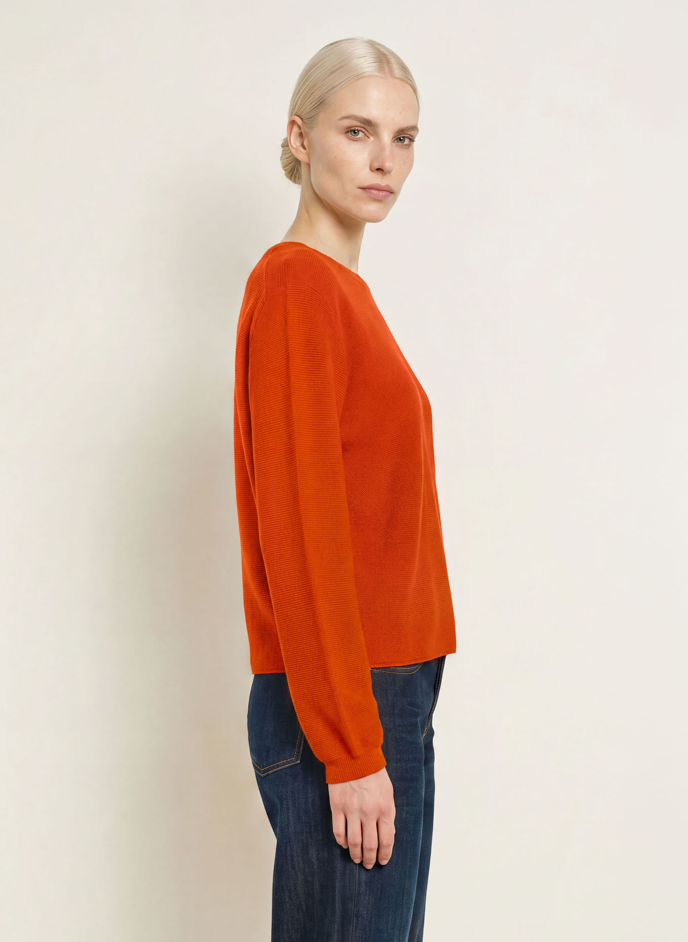 CINQUE Pullover CIELLAS: ORANGE