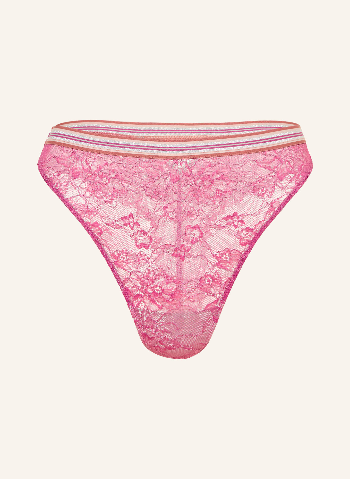 mey Série String POETRY STYLE: FUCHSIA / ARGENT / MENTHE