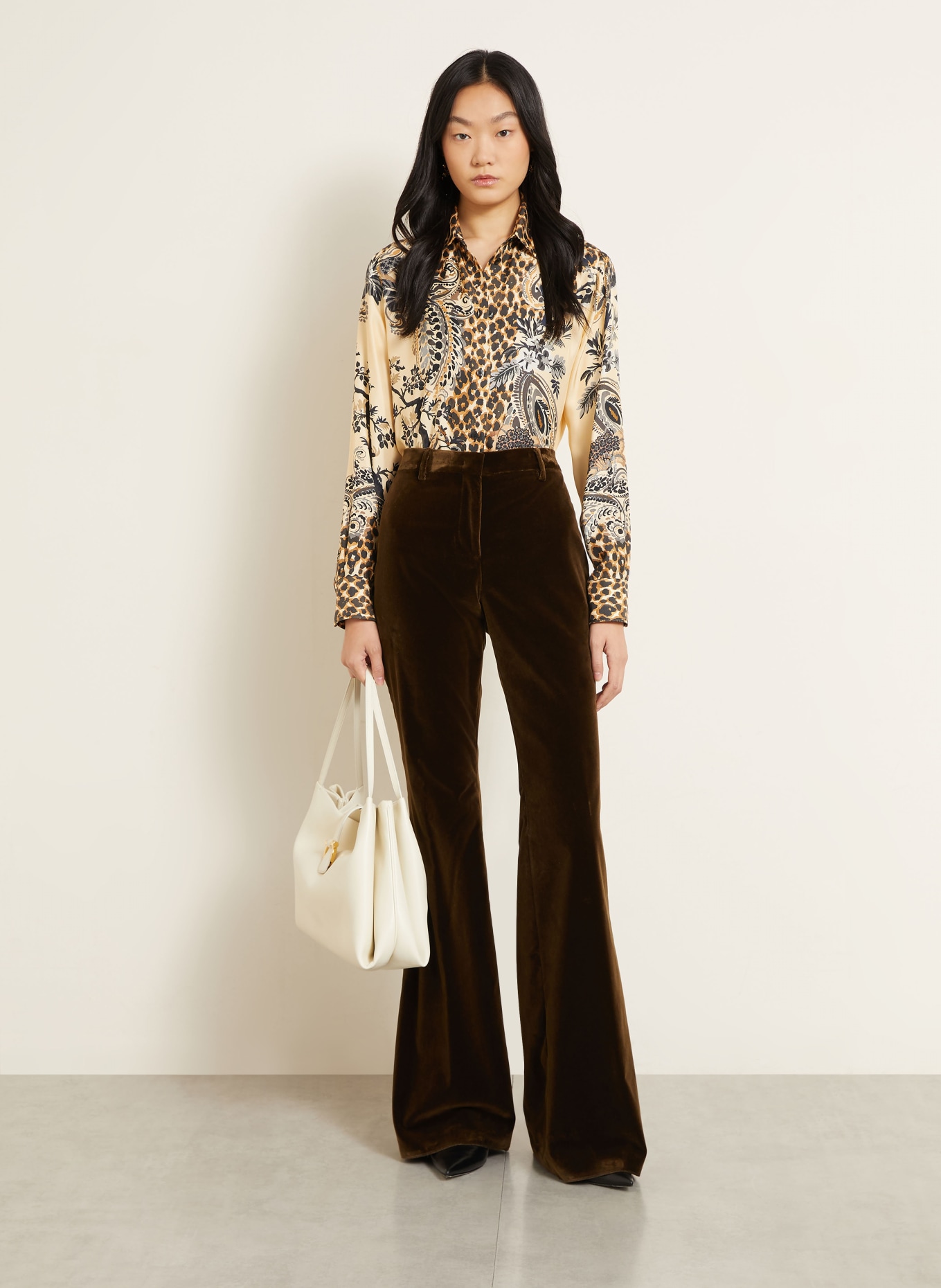 ETRO Pantalon de costume: MARRON FONCÉ