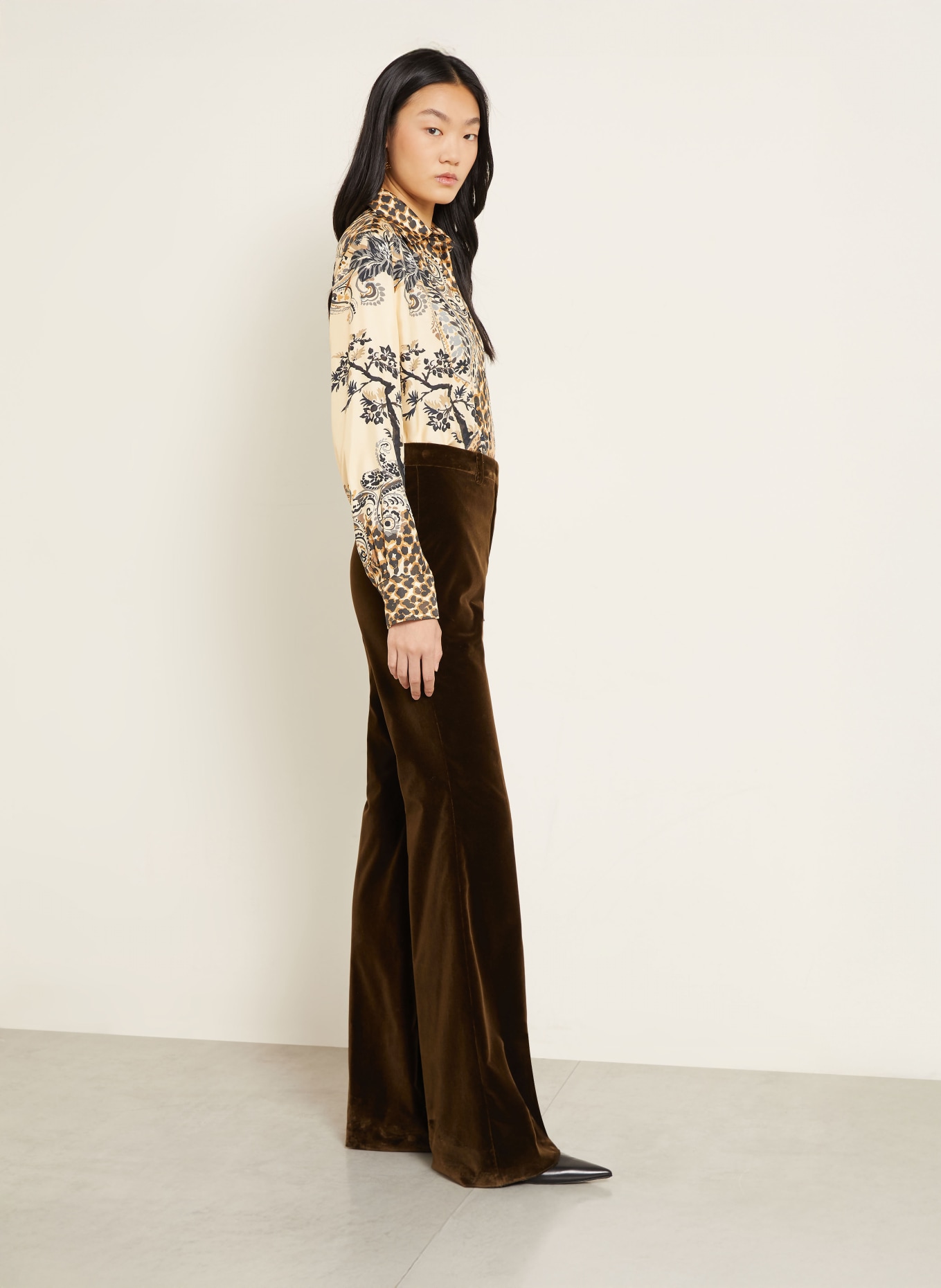 ETRO Pantalon de costume: MARRON FONCÉ