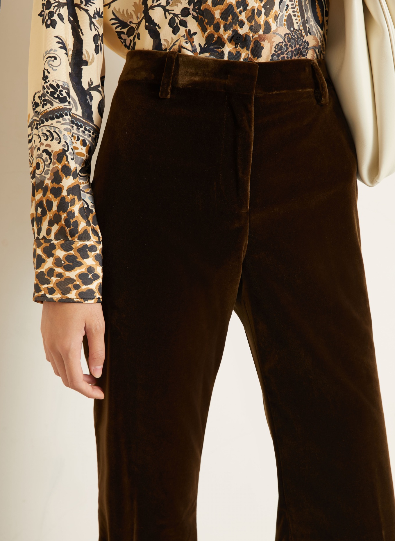 ETRO Pantalon de costume: MARRON FONCÉ