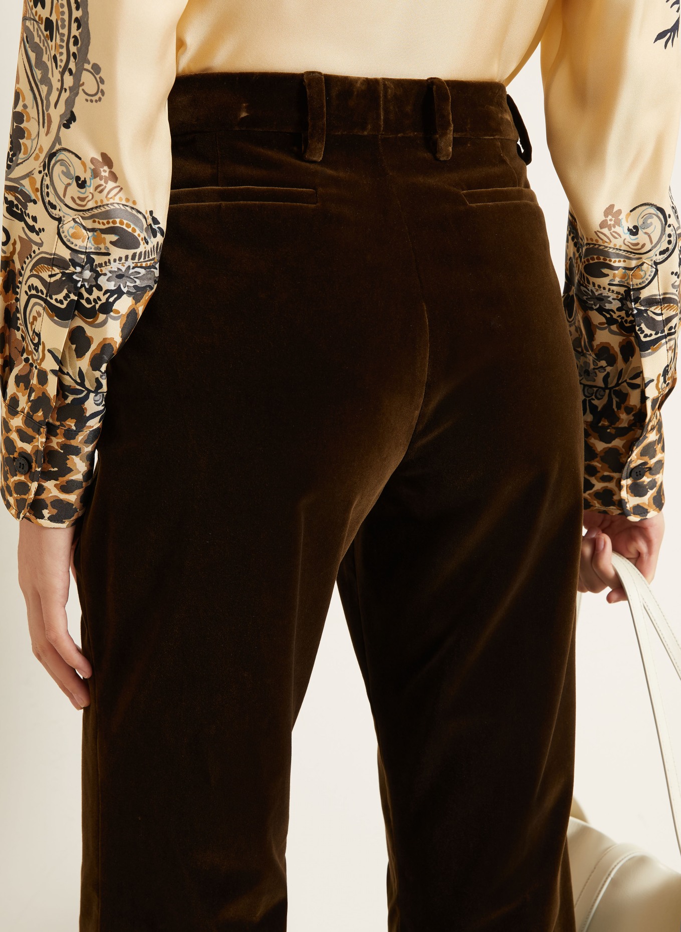 ETRO Pantalon de costume: MARRON FONCÉ