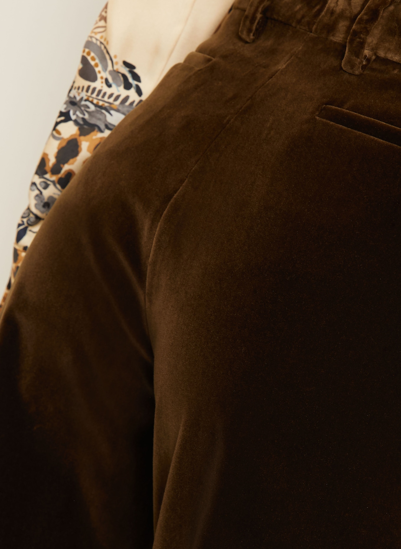 ETRO Pantalon de costume: MARRON FONCÉ