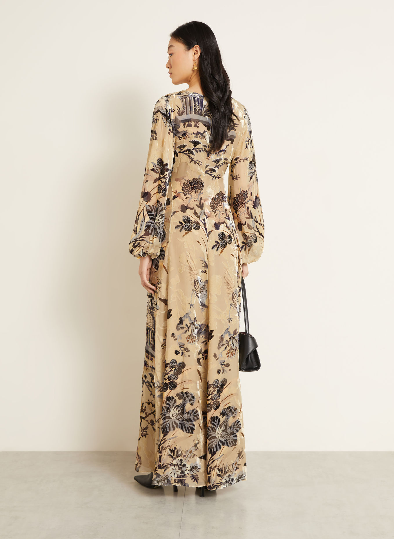 ETRO Kjole: BEIGE / GRÅ / SORT