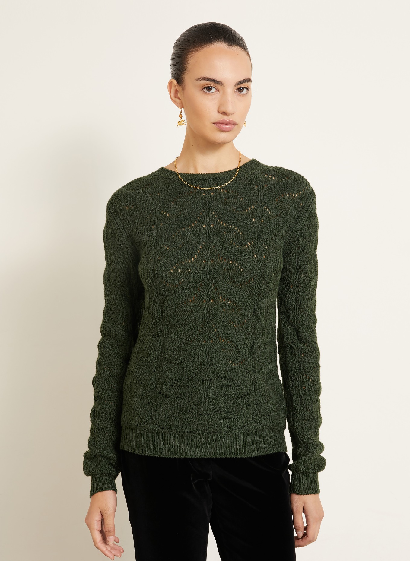 ETRO Sweater: DARK GREEN