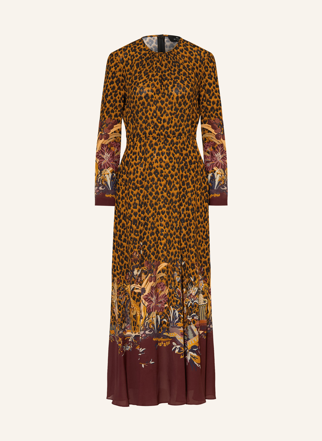 ETRO Robe: MARRON / VIEUX ROSE / NOIR