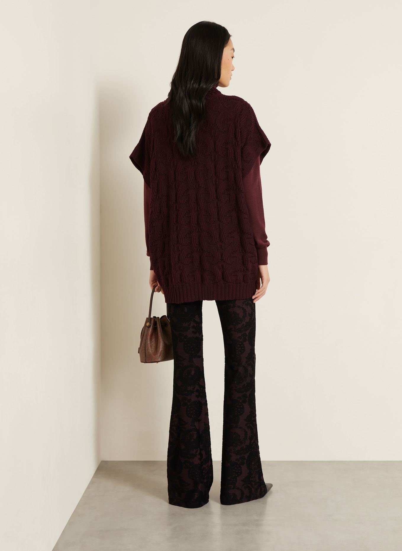 ETRO Pantalon: FUCHSIA / NOIR