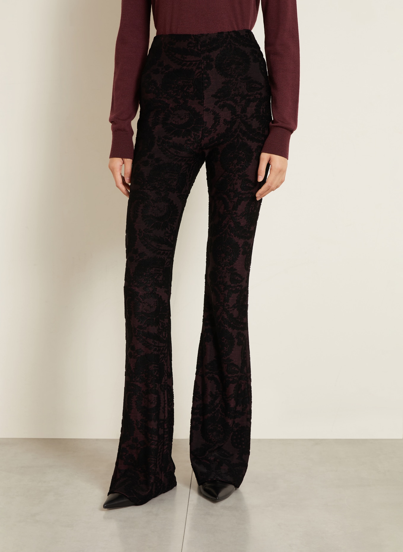 ETRO Pantalon: FUCHSIA / NOIR