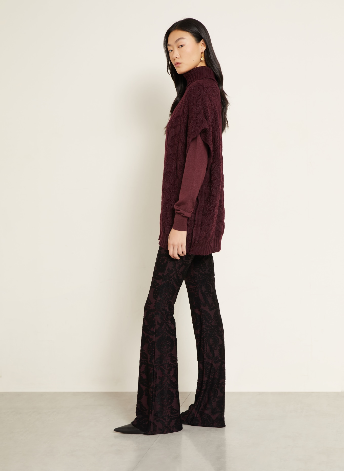 ETRO Pantalon: FUCHSIA / NOIR