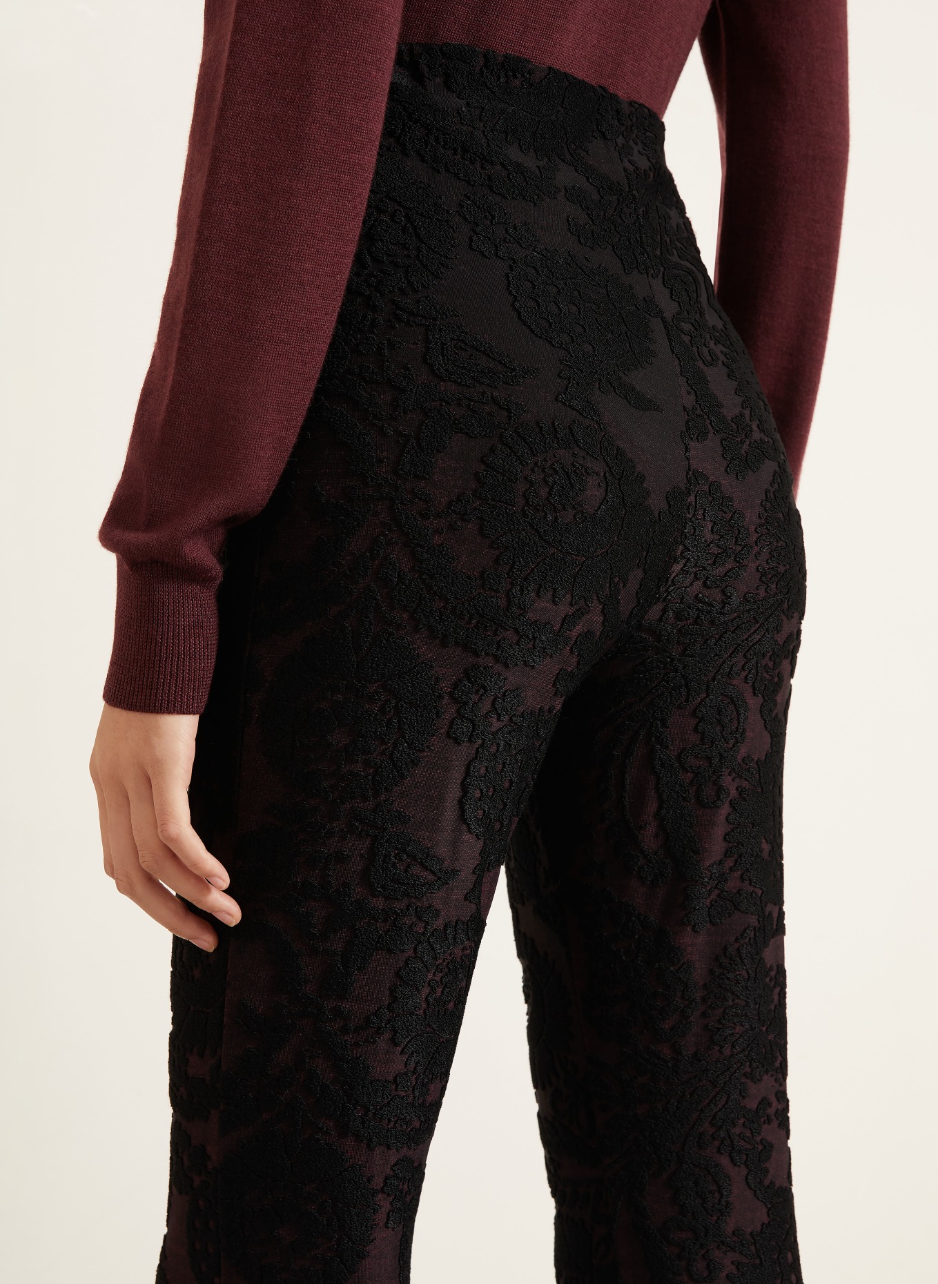 ETRO Pantalon: FUCHSIA / NOIR