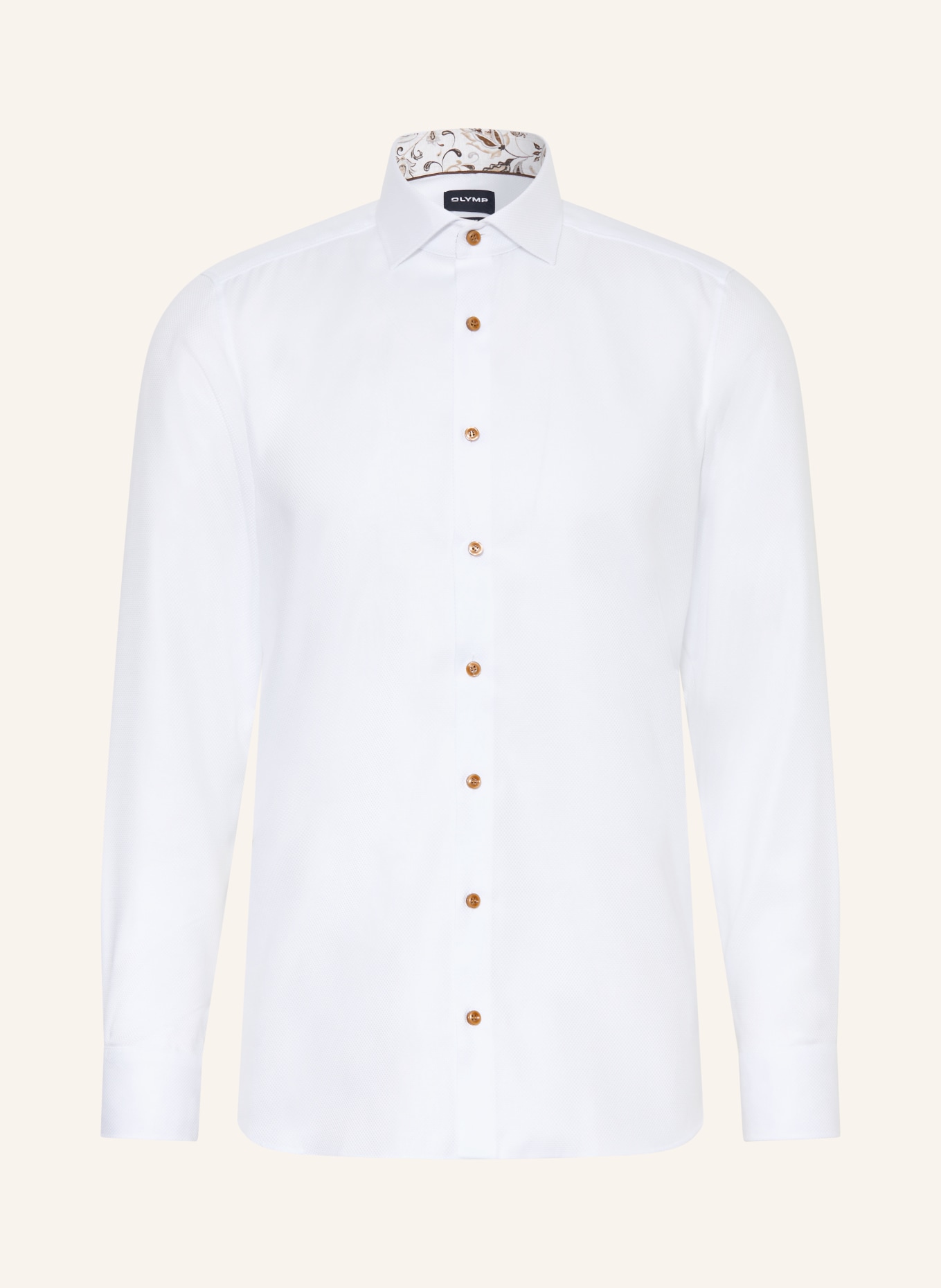 OLYMP Hemd Level Five body fit: WEISS