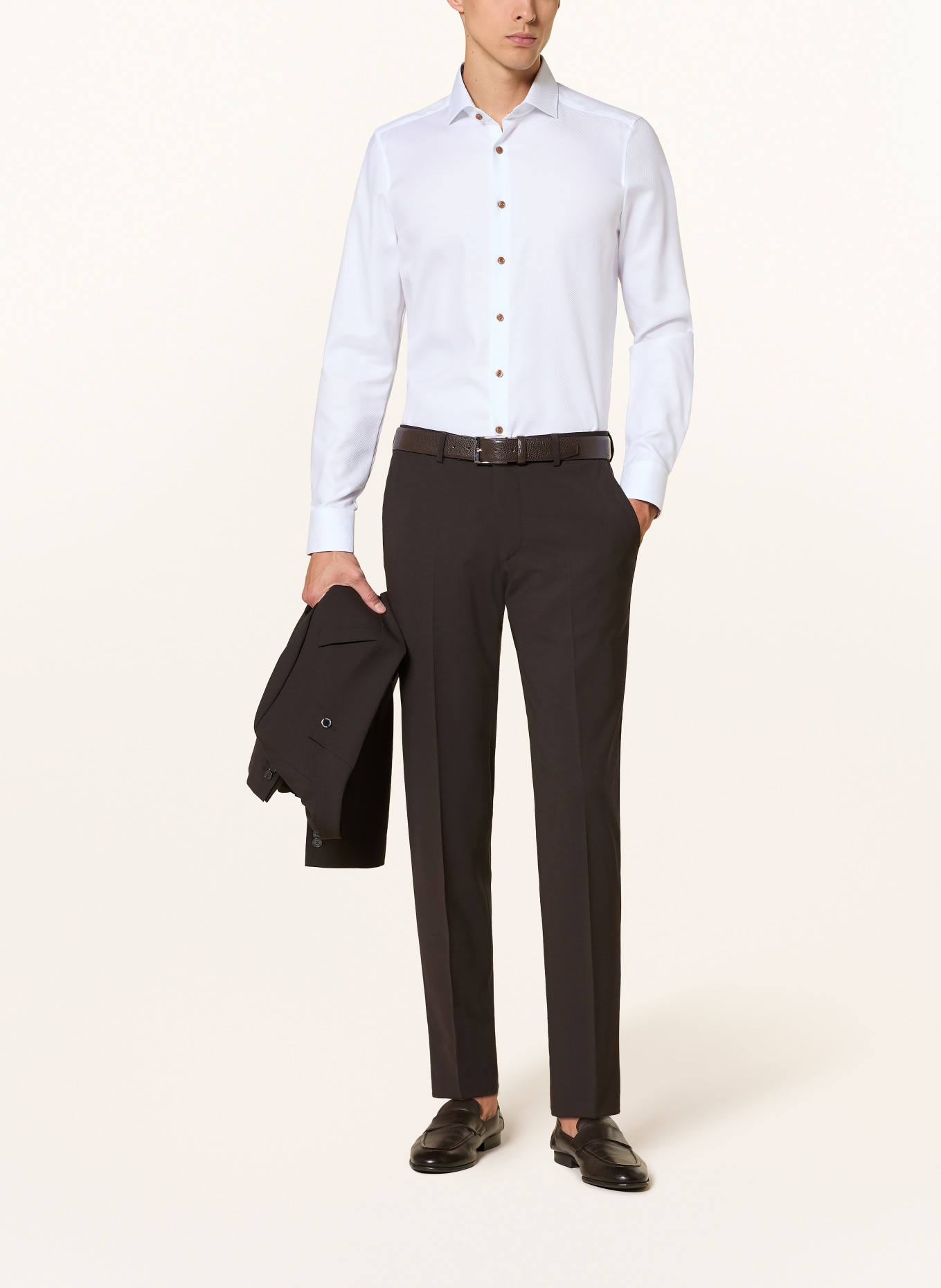 OLYMP Hemd Level Five body fit: WEISS