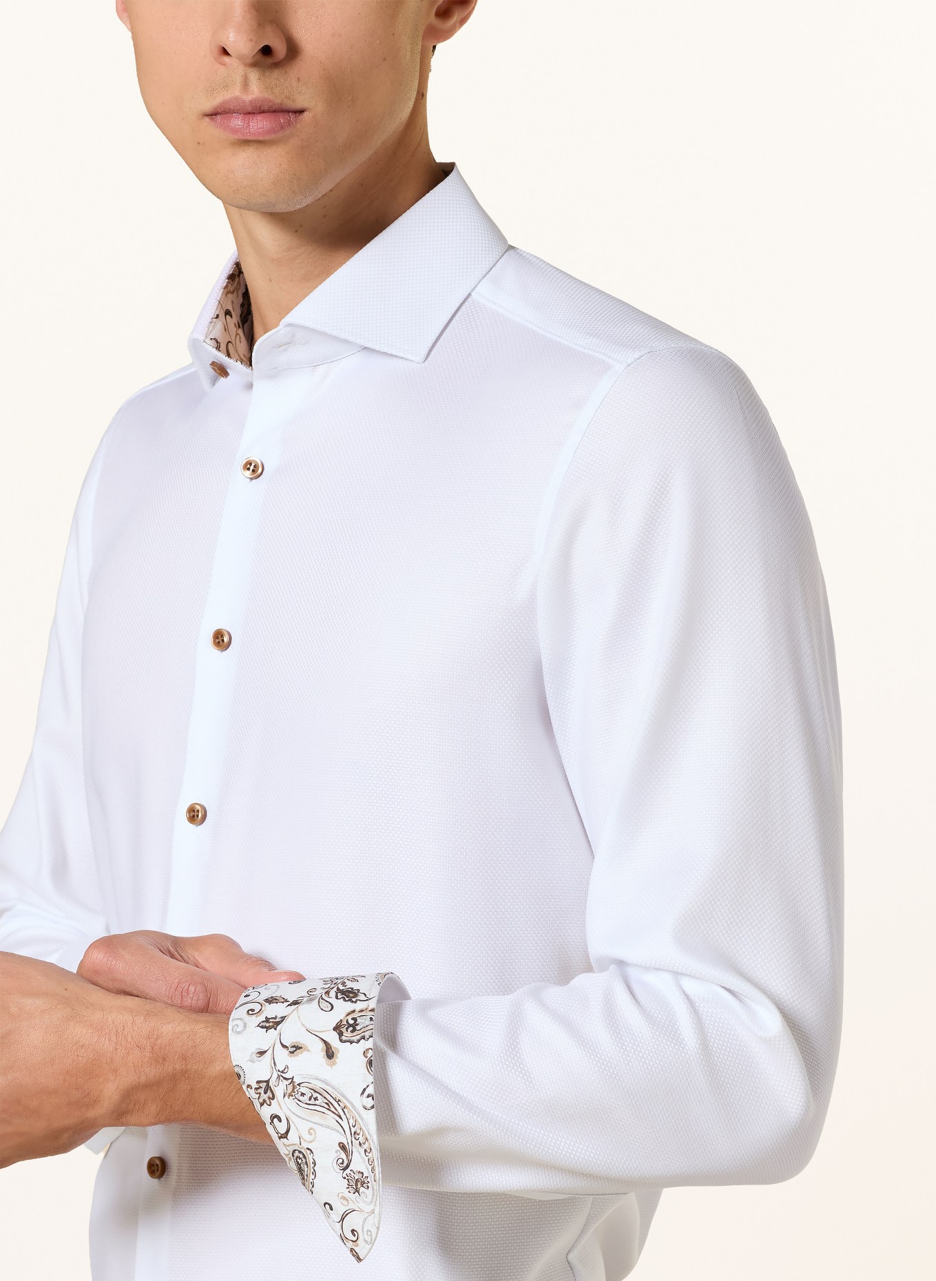 OLYMP Hemd Level Five body fit: WEISS
