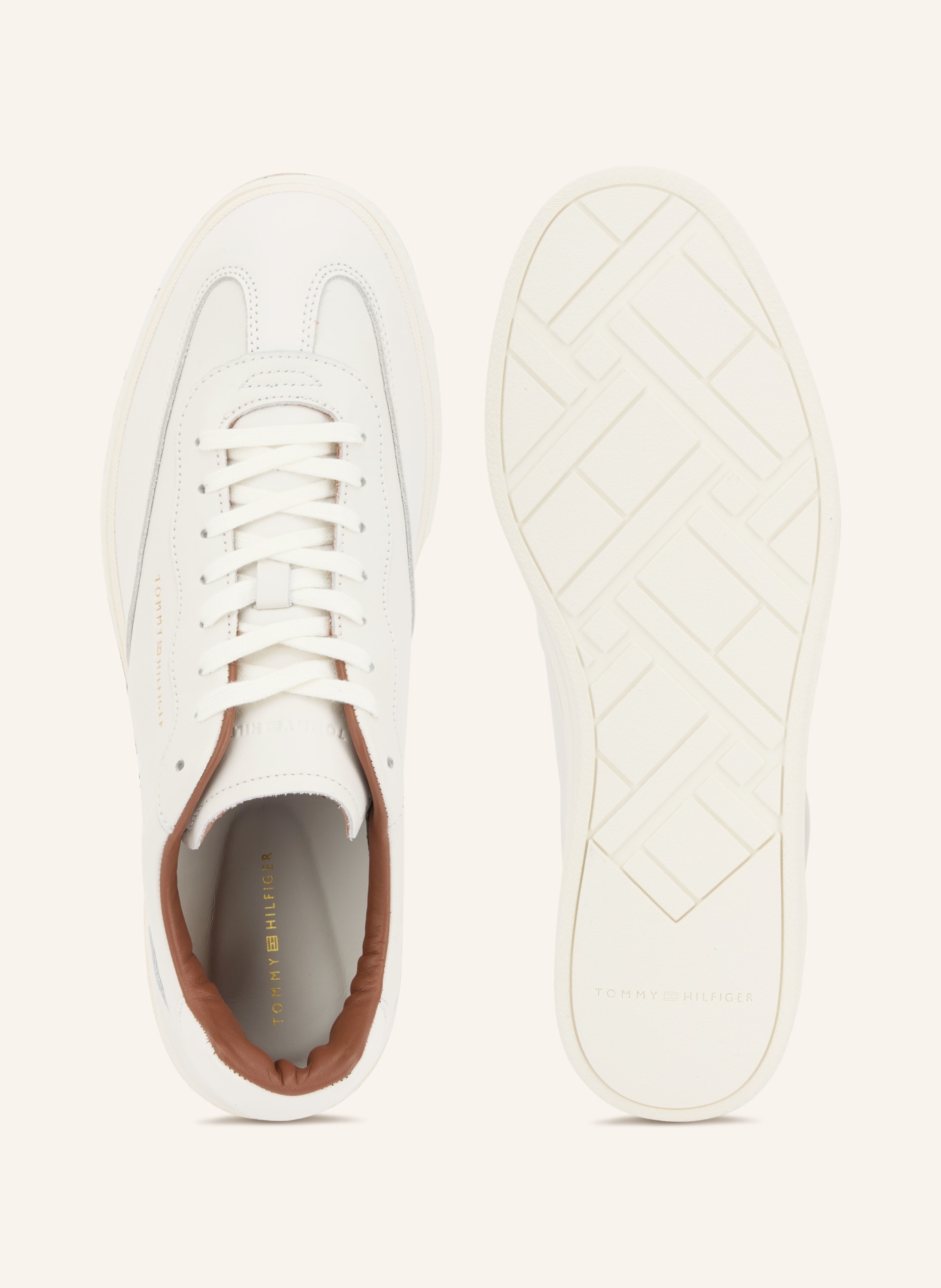 TOMMY HILFIGER Sneaker: ECRU