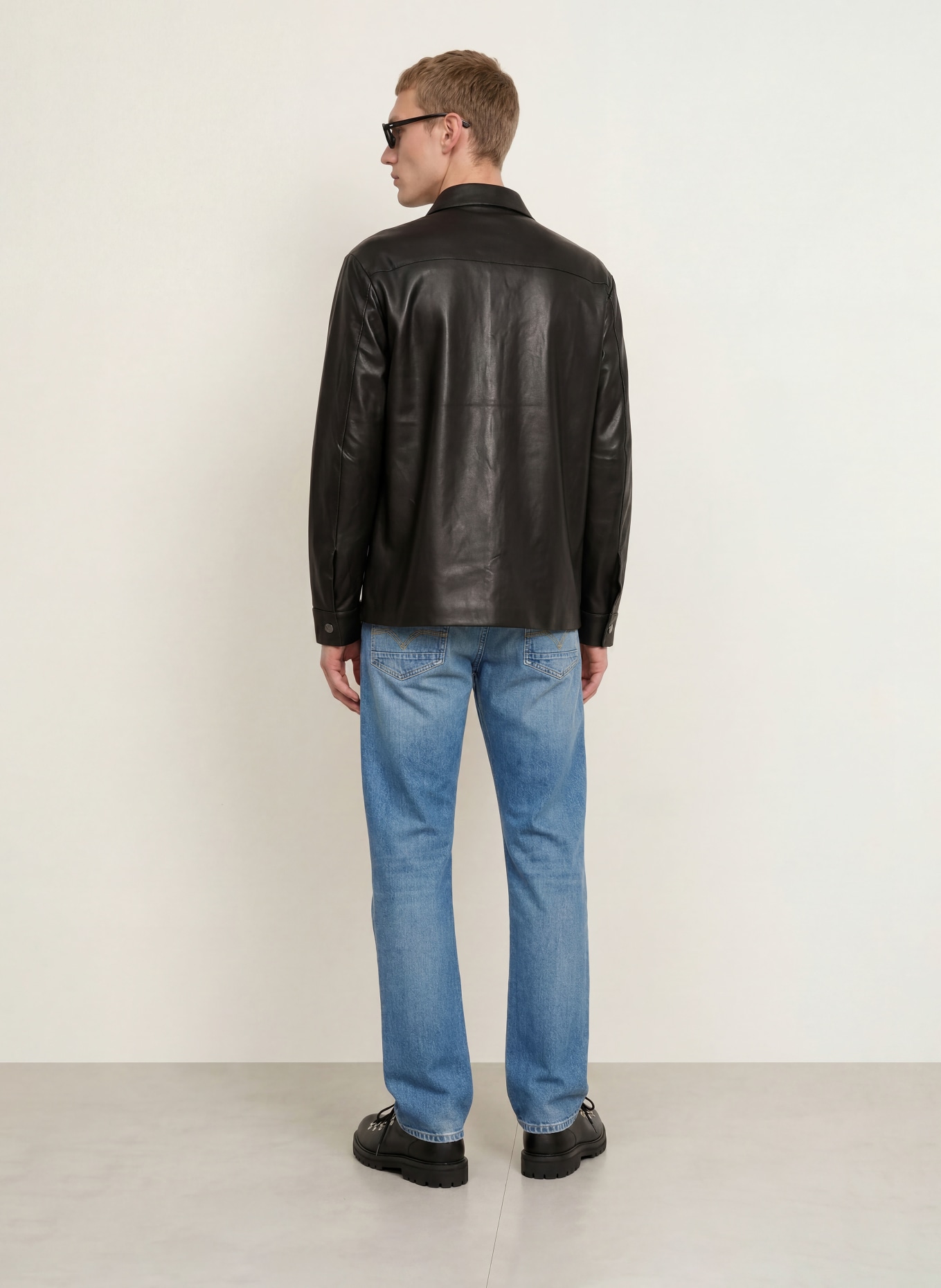 REPLAY Jean AIDEEN coupe droite: C009 MEDIUM BLUE