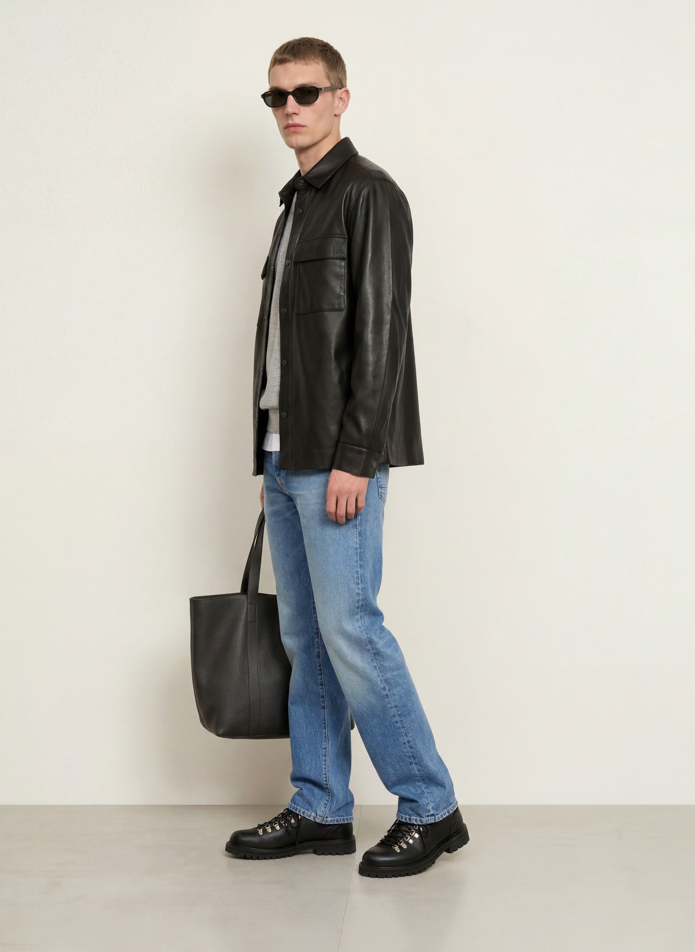 REPLAY Jean AIDEEN coupe droite: C009 MEDIUM BLUE