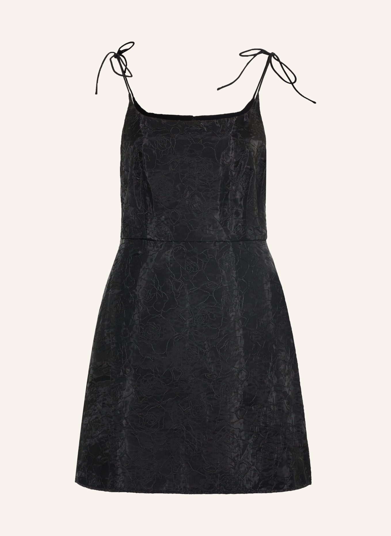 TED BAKER Satinkleid KYOKA: SCHWARZ