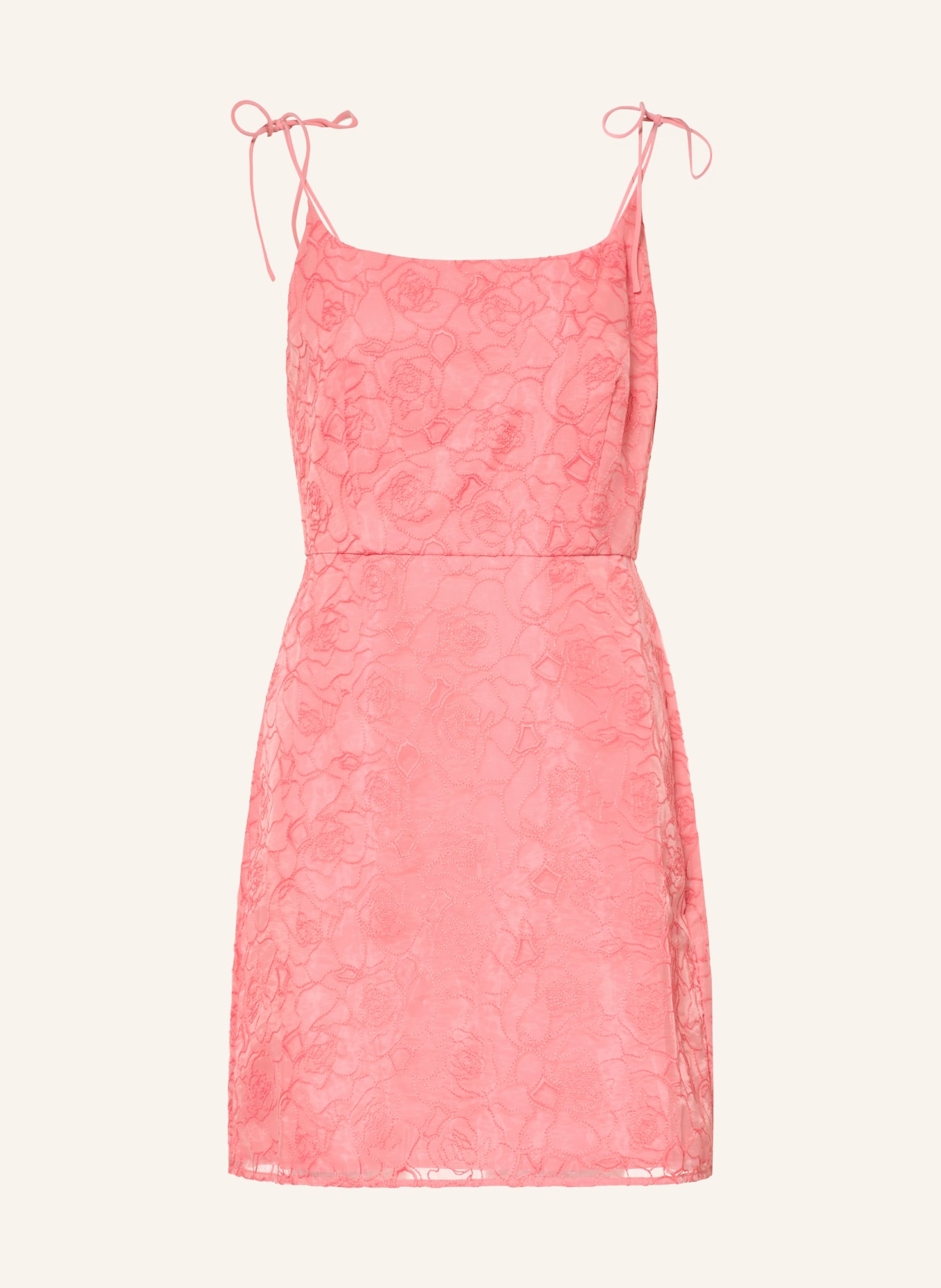 TED BAKER Robe en satin KYOKA: ROSE FLUO
