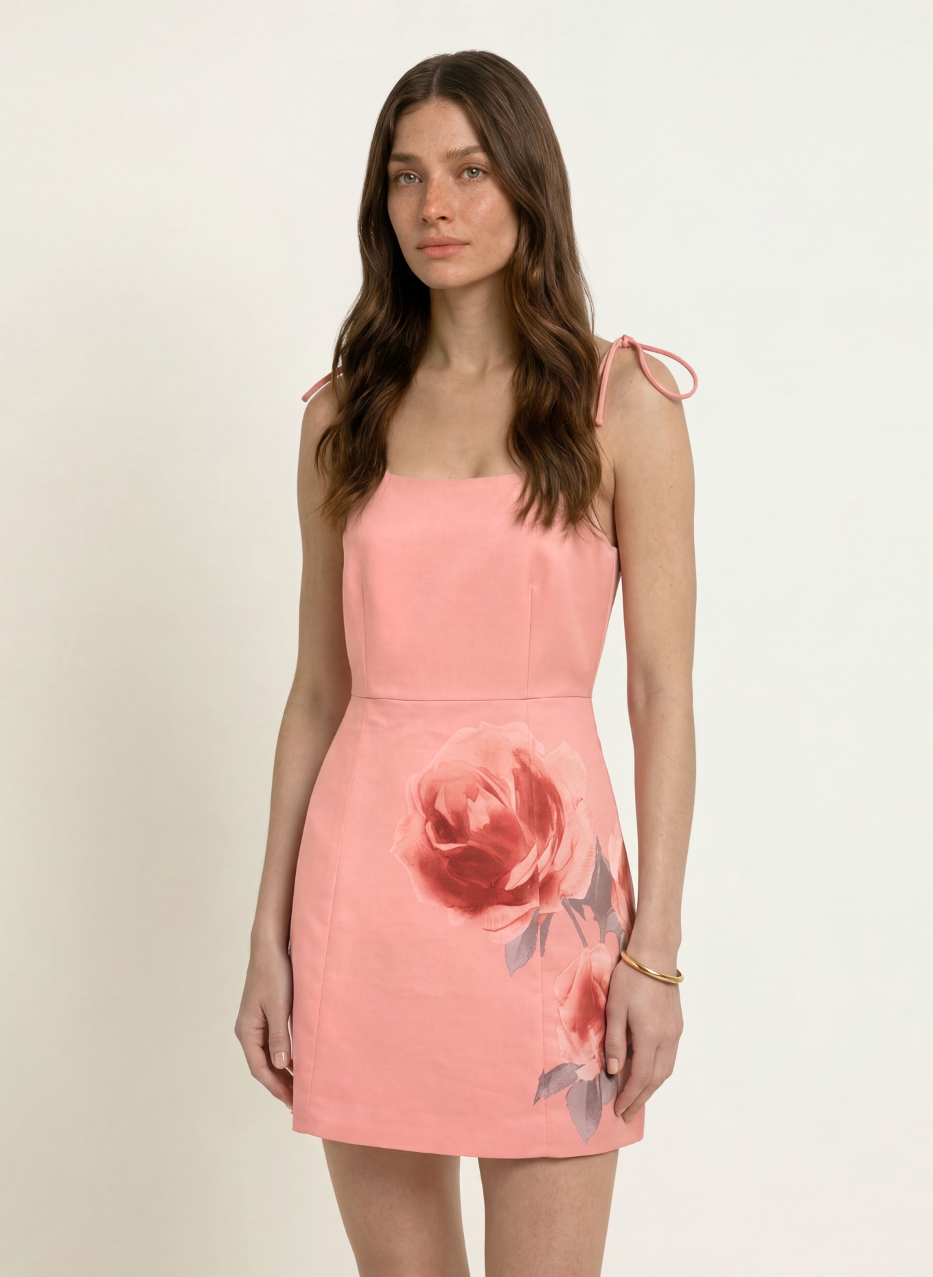 TED BAKER Kleid RASBEE: ROSÉ / ROSÉ / ALTROSA