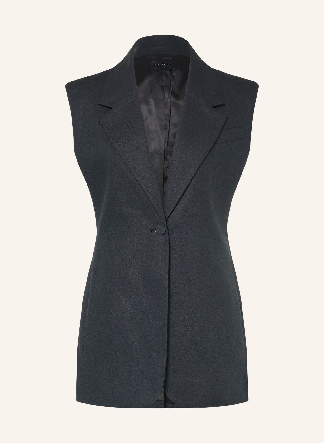 TED BAKER Blazer sans manches LAANTI: NOIR