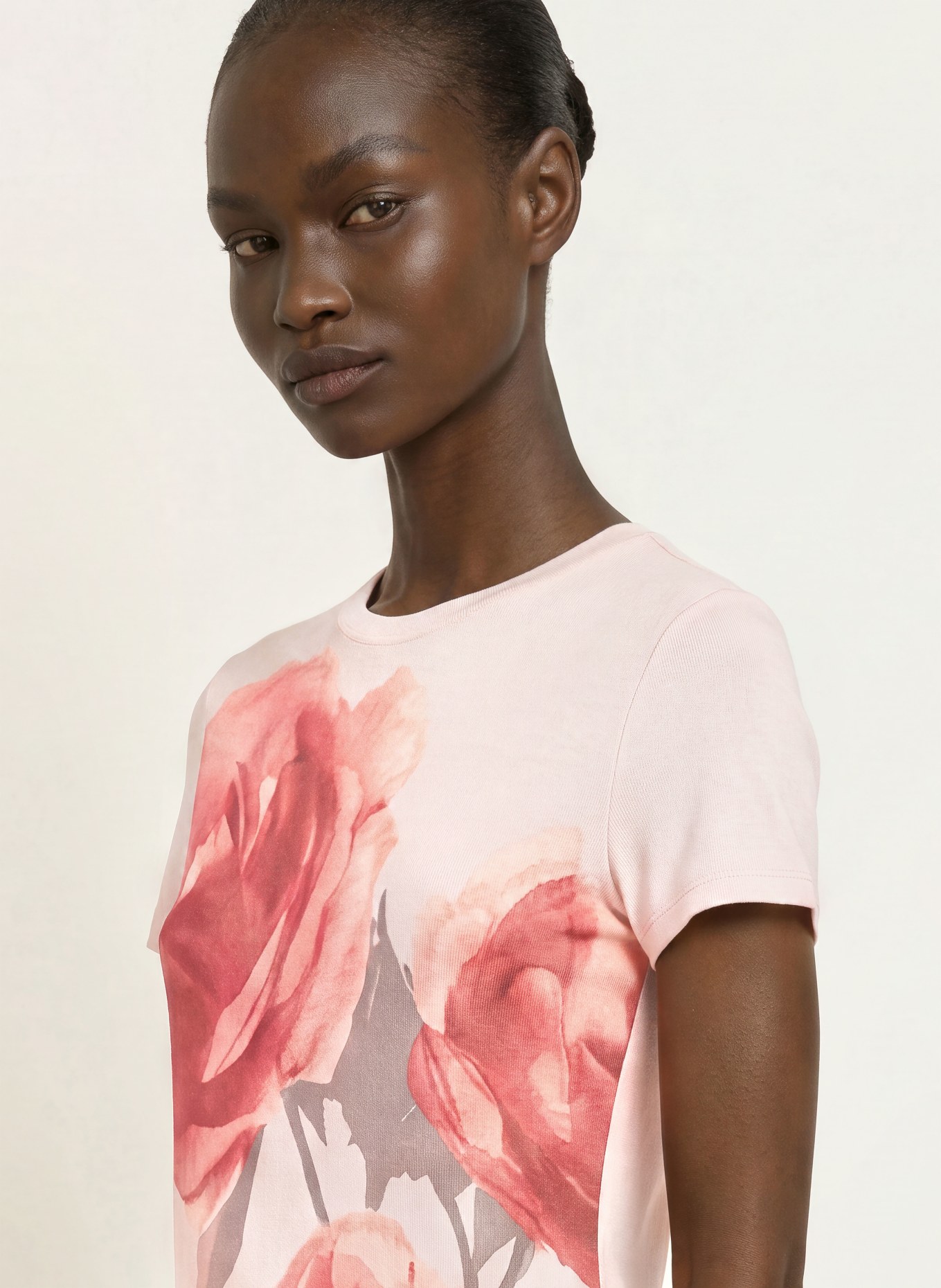 TED BAKER T-shirt BINDII: ROSE CLAIR / ROUGE CLAIR / SAUMON