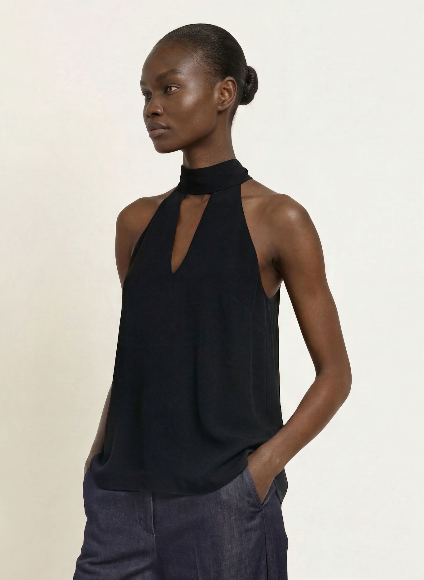 TED BAKER Blouse sans manches JALII: NOIR