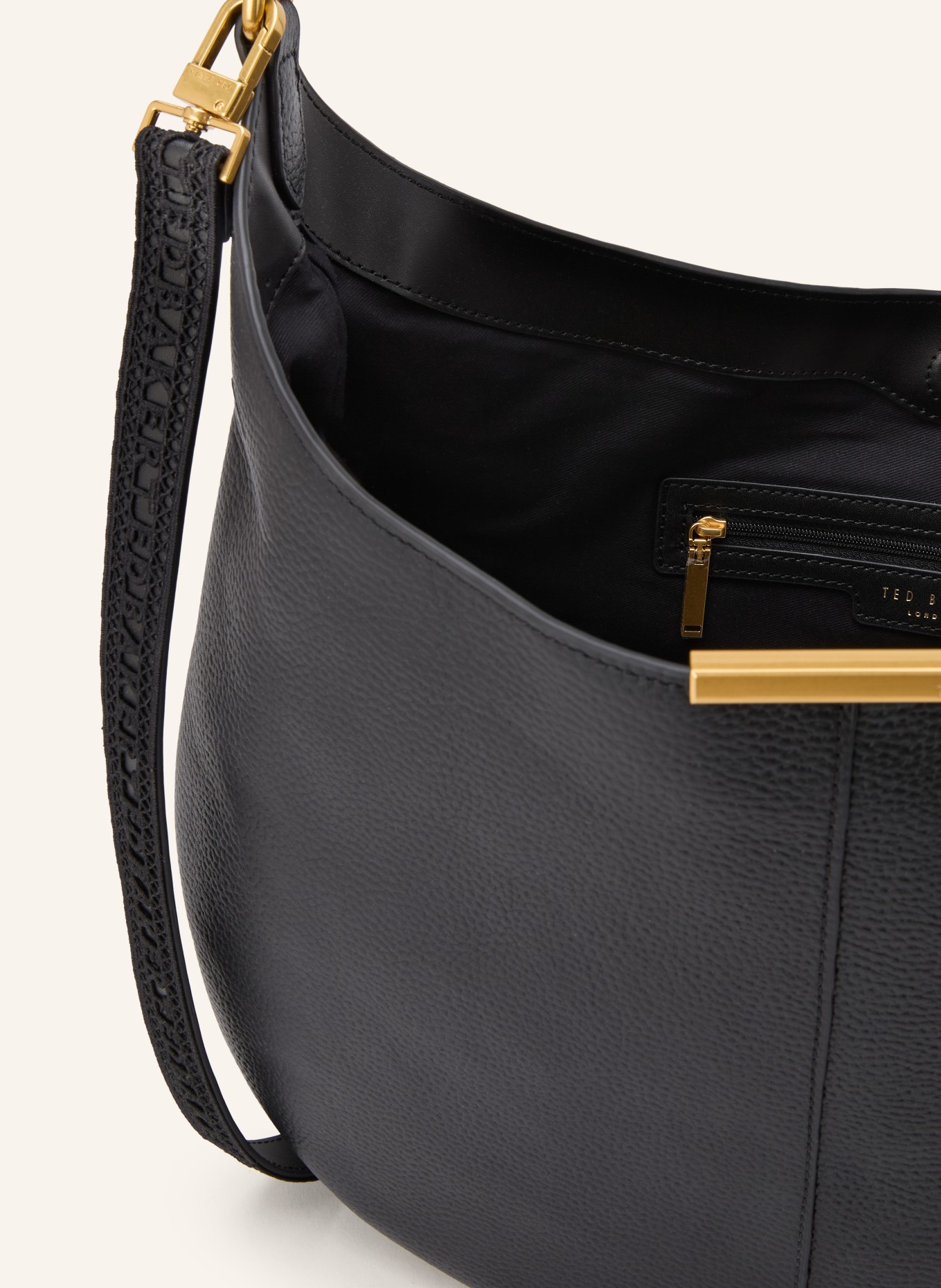 TED BAKER AMILIA Shoulder Bag: BLACK / GOLD