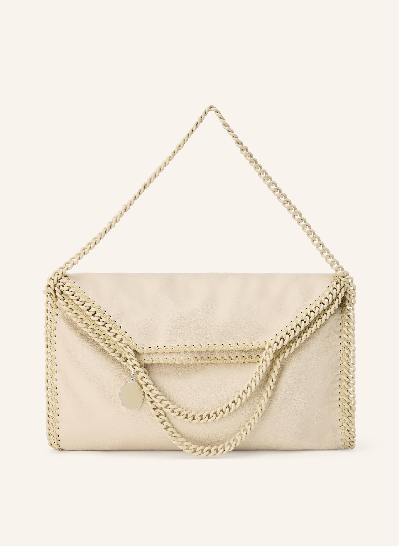 STELLA McCARTNEY FALABELLA Shoulder Bag: BEIGE