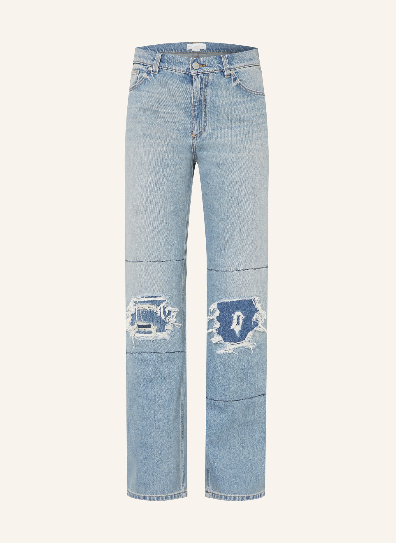 STELLA McCARTNEY Blugi drepți: 4152 MID BLUE