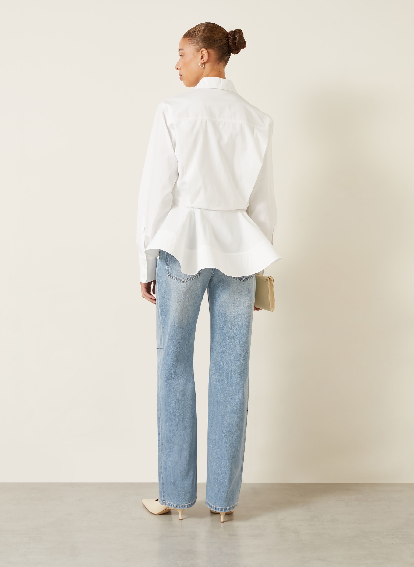 STELLA McCARTNEY Blugi drepți: 4152 MID BLUE
