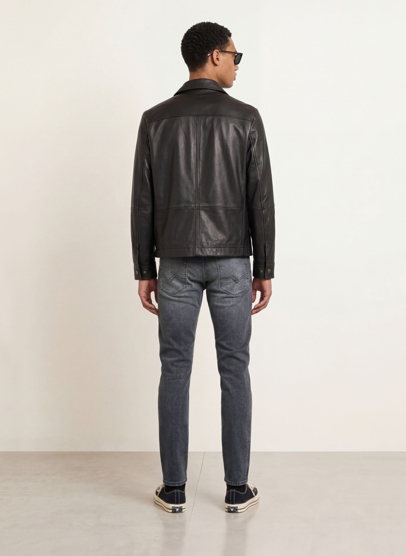 REPLAY Jean skinny: C097 DARK GREY
