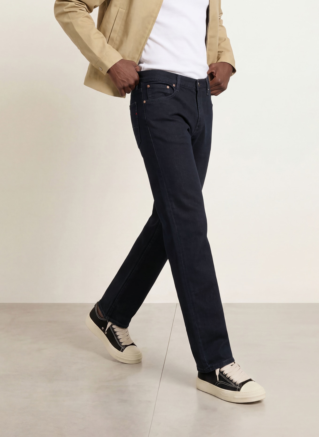 REPLAY Jean AIDEEN coupe droite: C007 DARK BLUE